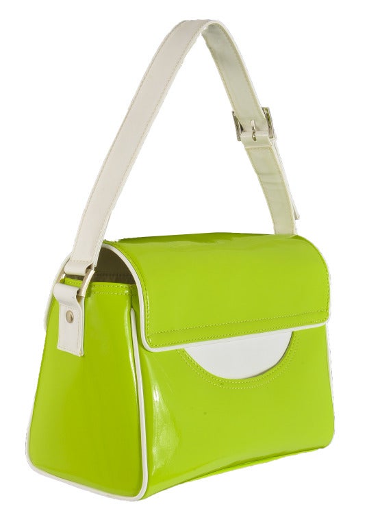 lime green purse