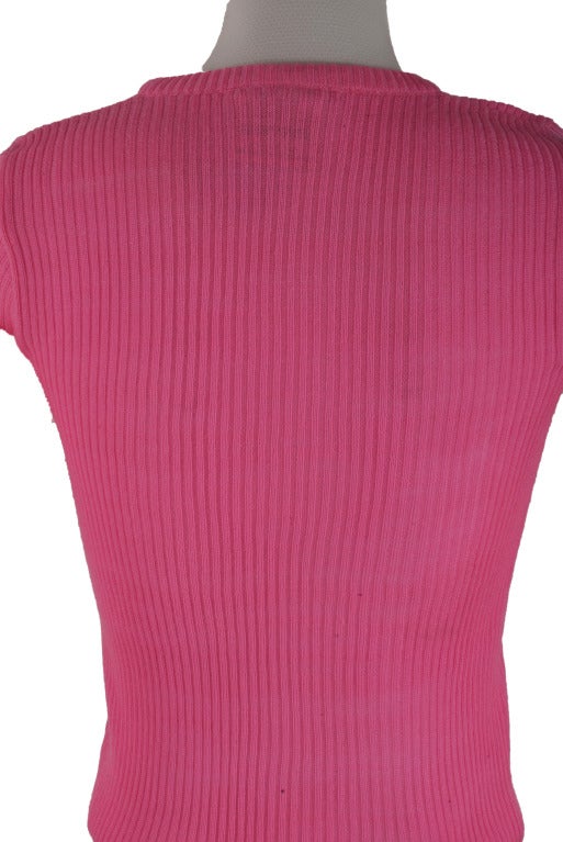 pink pullover sweater