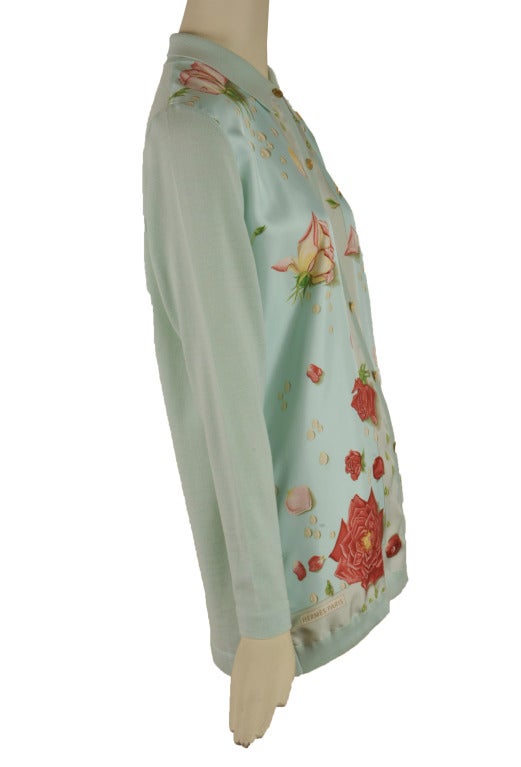 Hermes Sweater Silk Cardigan Magnificent
