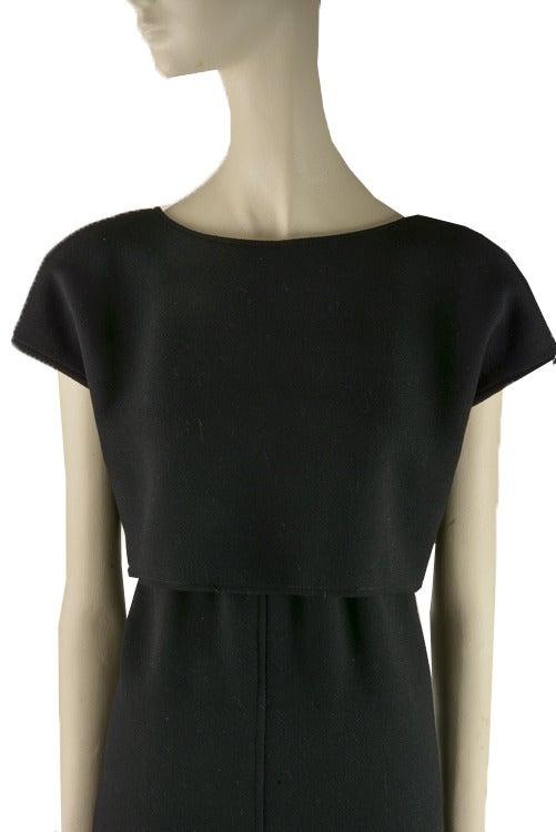 Oscar de la Renta Black Dress at 1stdibs