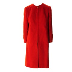 Vintage Mary Quant Rare Ginger Group Coat/Dress-Red
