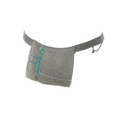 Chanel Silver Mesh Pouch/Belt Bag