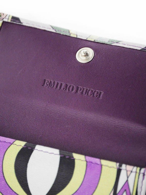 Women's Vintage Emilio Pucci Leather Wallet