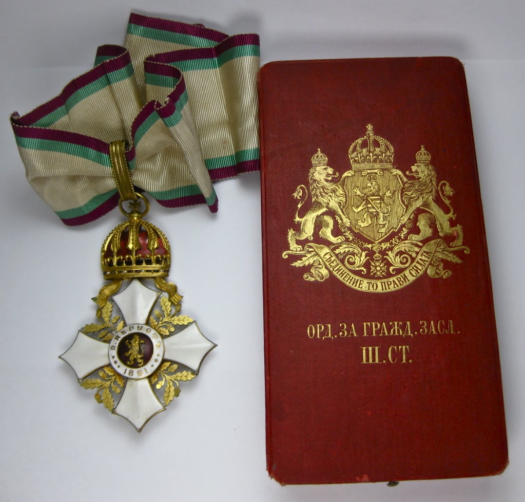 Order of Civil Merit Bulgarian Kingdom