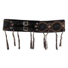 Dries Van Noten Leather Belt