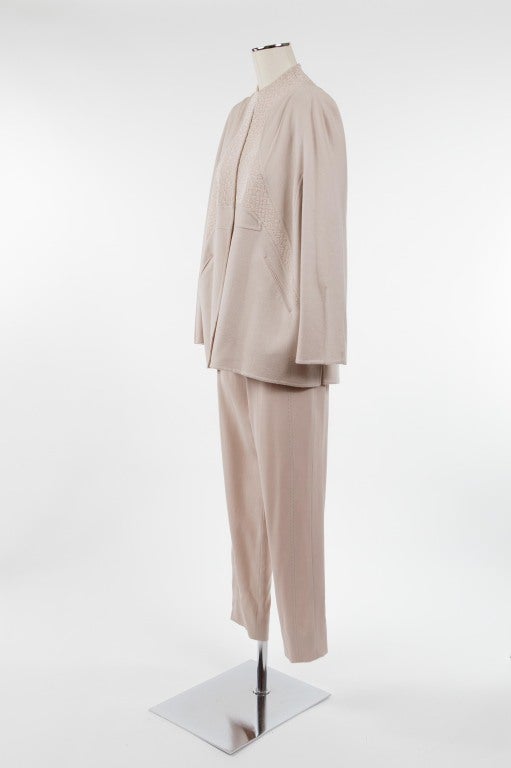 Chado Ralph Rucci Jacket and Pant Ensemble For Sale at 1stDibs
