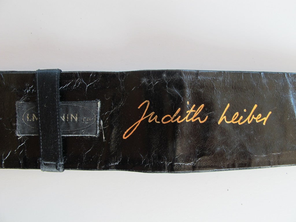 1978 Judith Leiber Jewel Encrusted Frog Belt For Sale 3