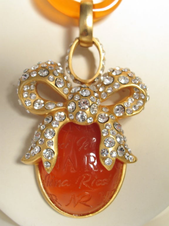 Nina Ricci Necklace In Excellent Condition For Sale In San Francisco, CA