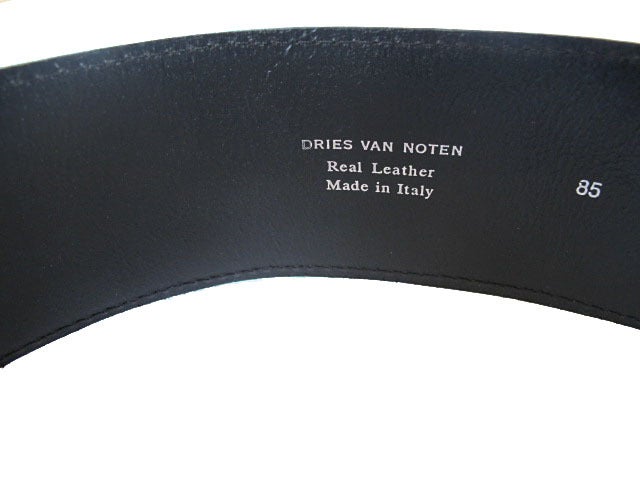 Women's Dries Van Noten Leather Belt