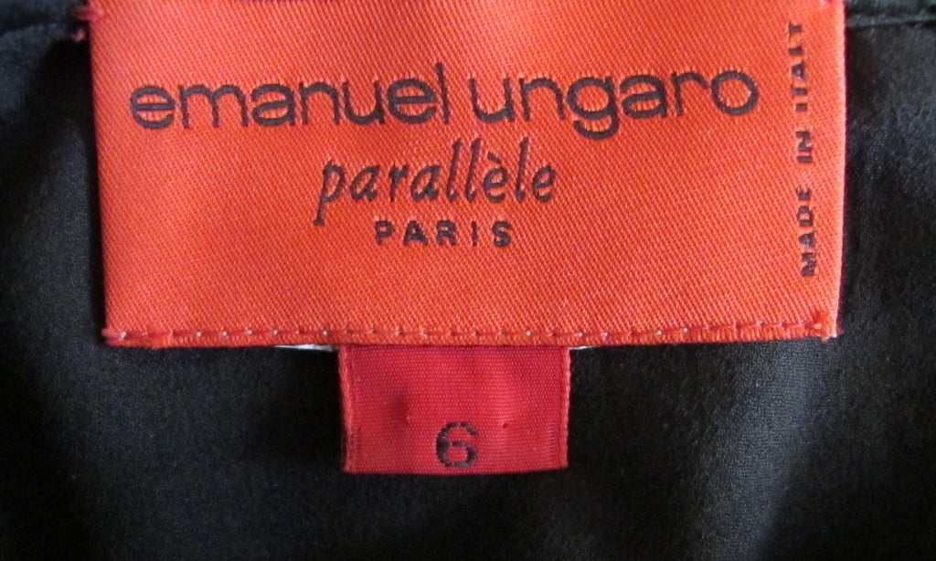 1980's Emanuel Ungaro Parallele Dress For Sale at 1stDibs