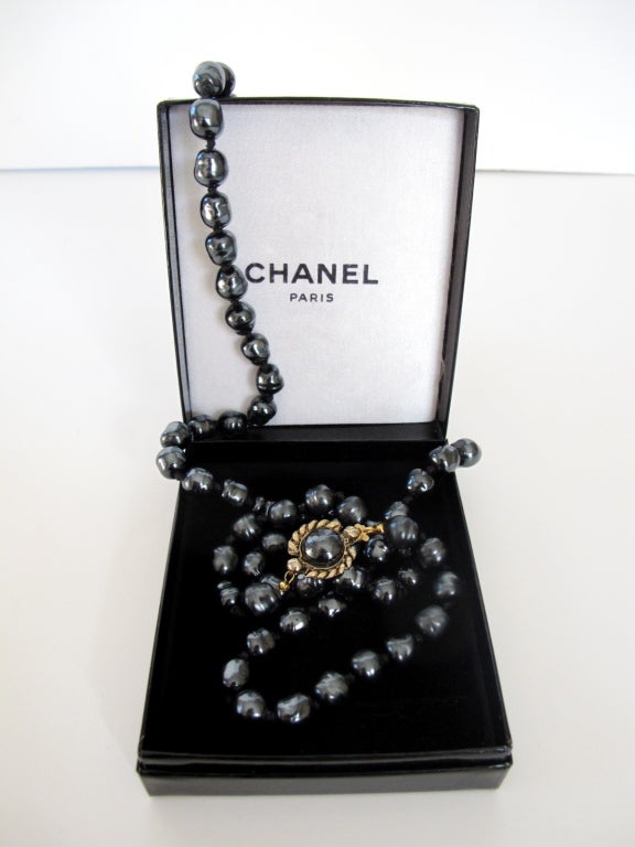 1980's Chanel Necklace For Sale 3