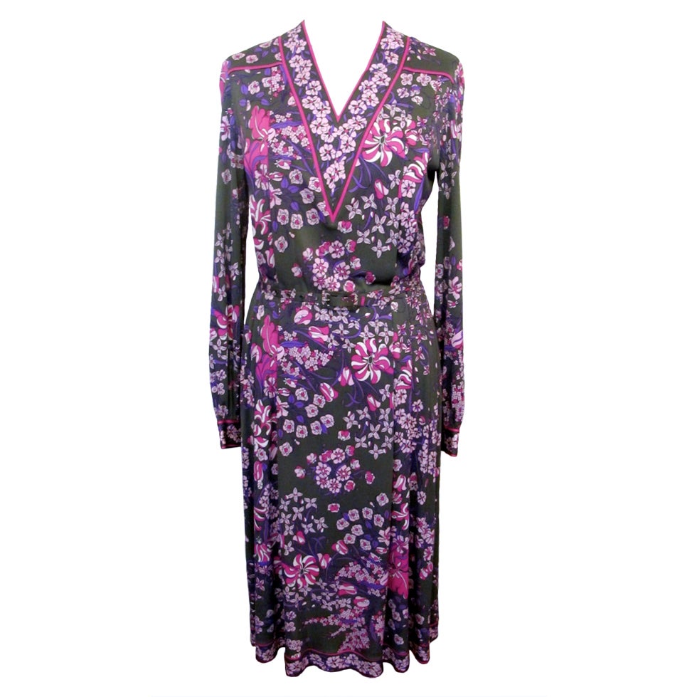 Iconic Late 1960's Pucci Dress For Sale
