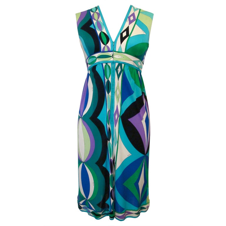 1960's Emilio Pucci Dress For Sale at 1stDibs