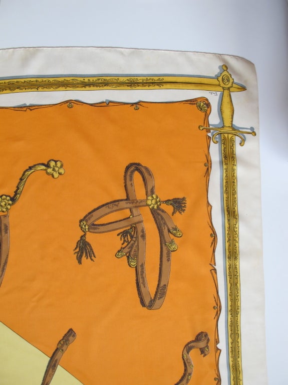 1960's Pucci Scarf In Excellent Condition For Sale In San Francisco, CA