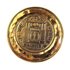 Chanel Celebratory Medallion Pin