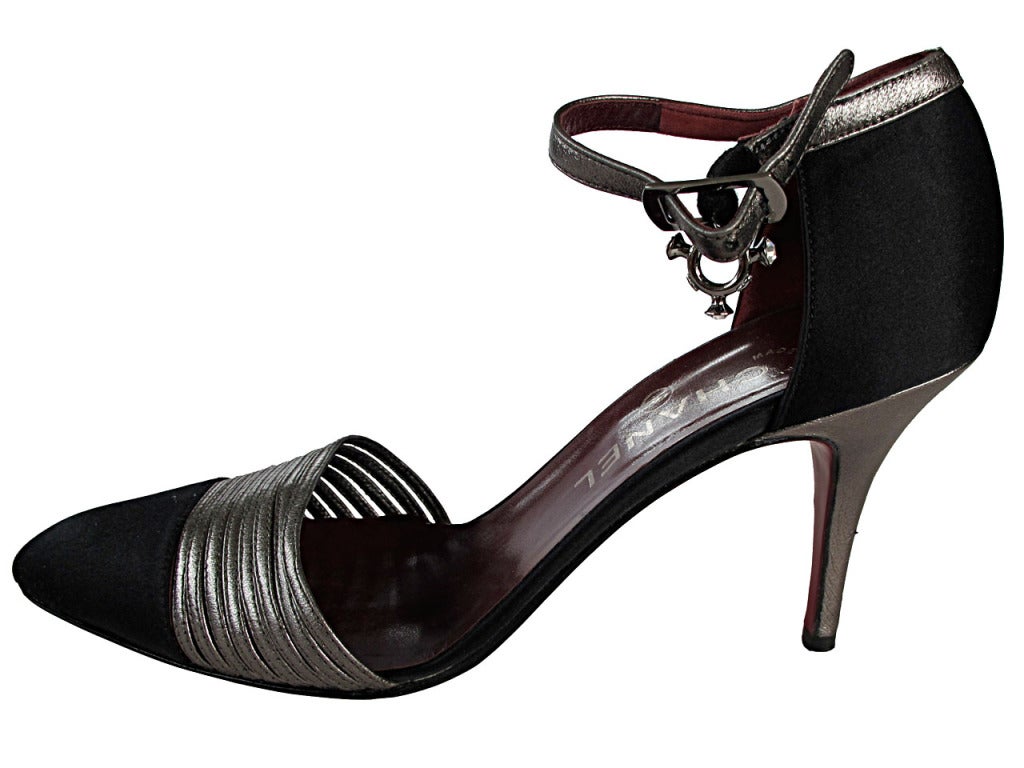 Women's Chanel Two-Toned Evening Shoes