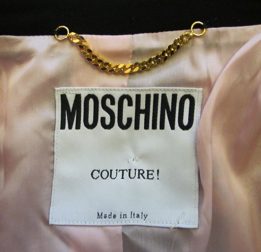 Moschino Couture Newsprint Jacket 5