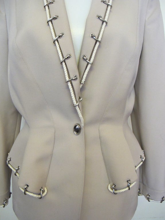Thierry Mugler Skirtsuit For Sale 2