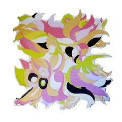 Emilio Pucci Silk Multi-Purpose Scarf