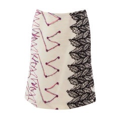 Christian Lacroix Paris Embroidered Skirt 5