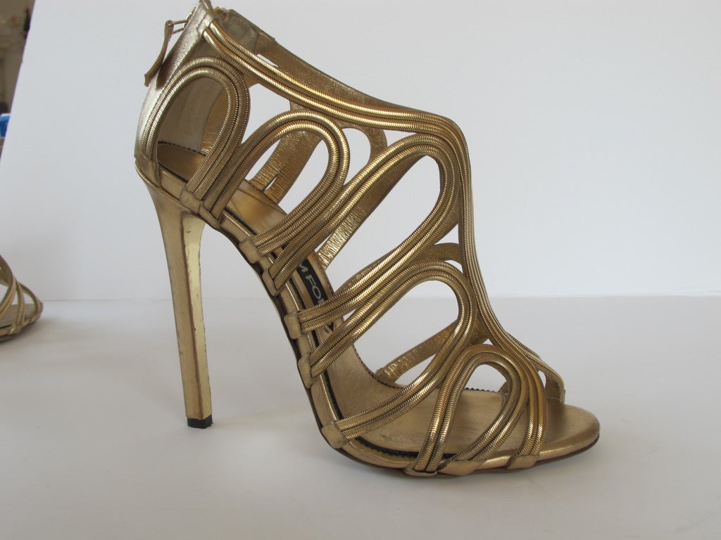 Tom ford gold chain shoes #2