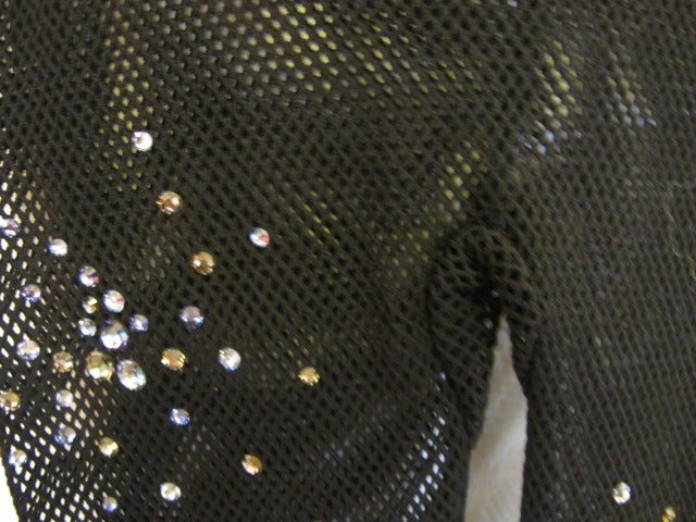 chanel fishnet tights