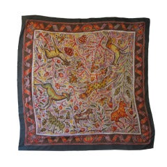 Hermes "Pavement" Design Shawl