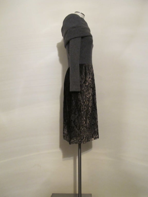 Iconic Bill Blass Dress In Excellent Condition For Sale In San Francisco, CA