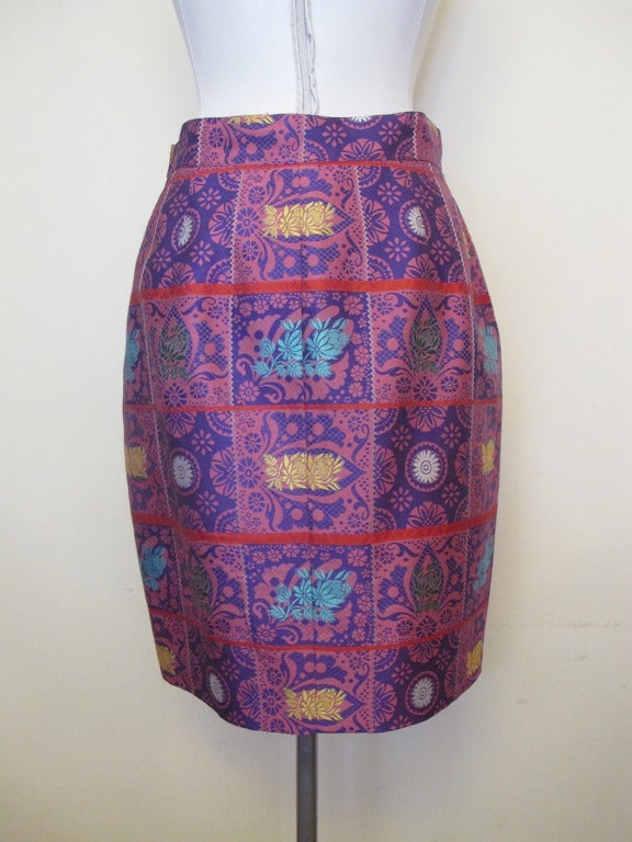 Christian Lacroix Colorful, Iconic Skirt For Sale 1
