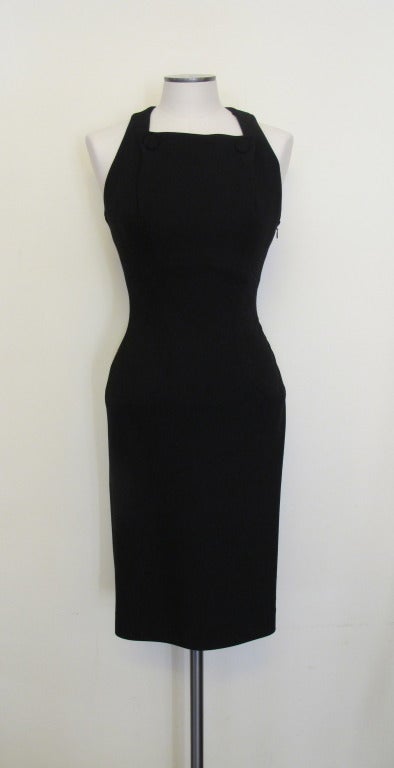 Alaïa New Black Cocktail Dress For Sale 1