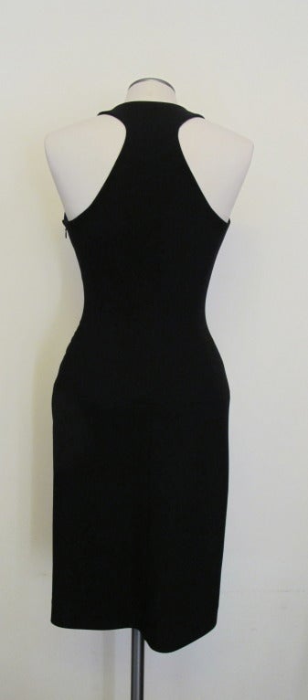 Alaïa New Black Cocktail Dress For Sale 2