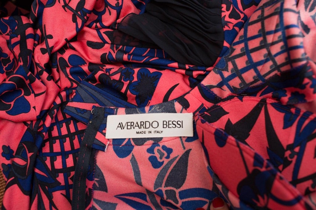 Women's 1980's Averardo Bessi Silk Dress For Sale