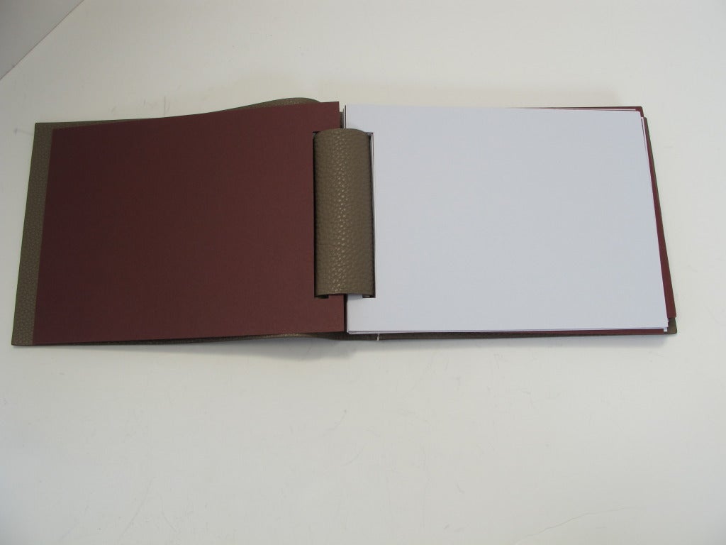 Hermès Photograph Scrapbook Album For Sale 5