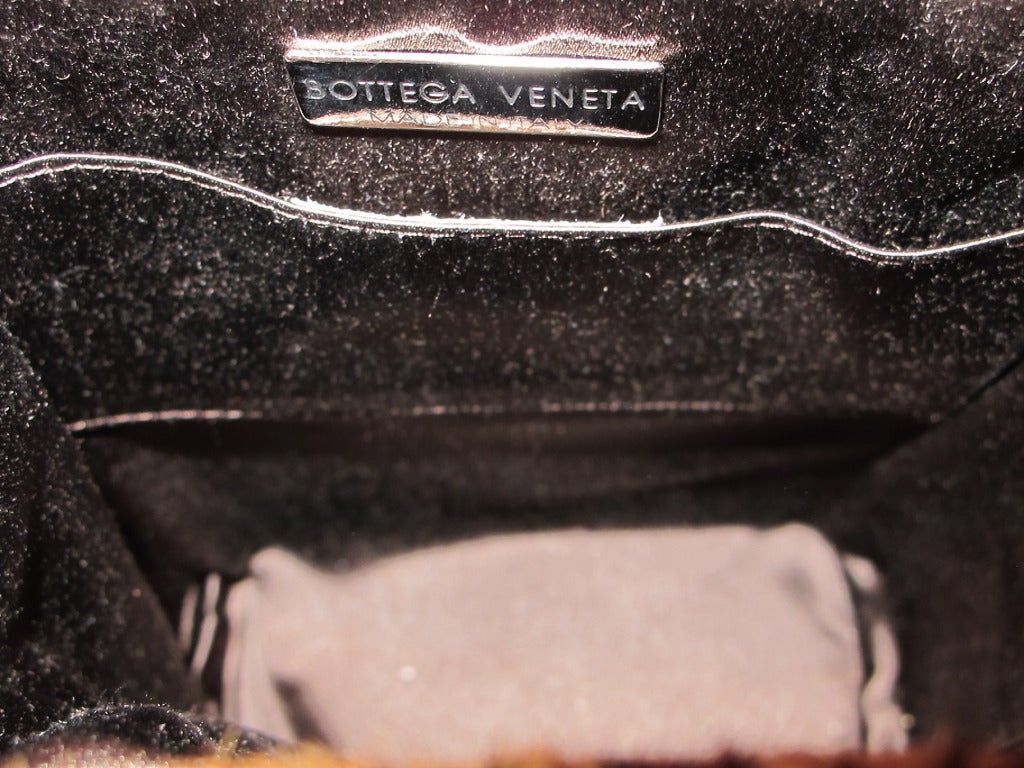 Bottega Veneta Mini Leopard Print Handbag For Sale 2