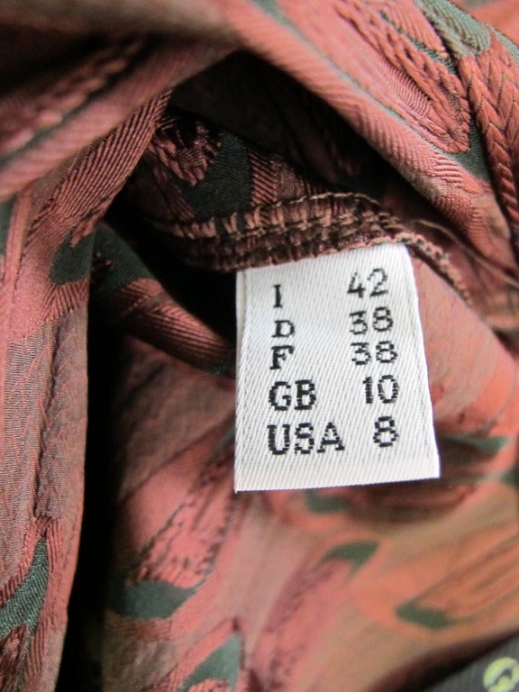 Jean Paul Gaultier Femme Stretch Fabric Dress 6