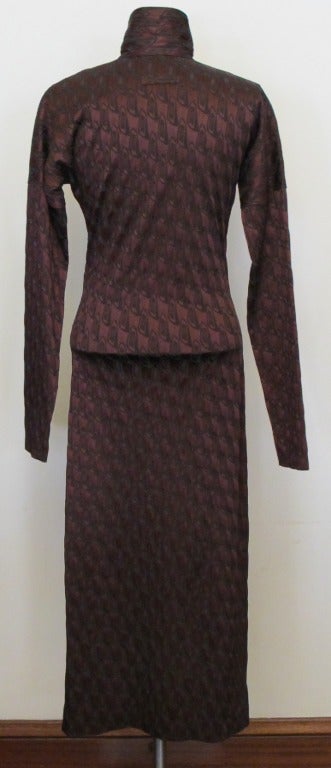 Jean Paul Gaultier Femme Stretch Fabric Dress 4