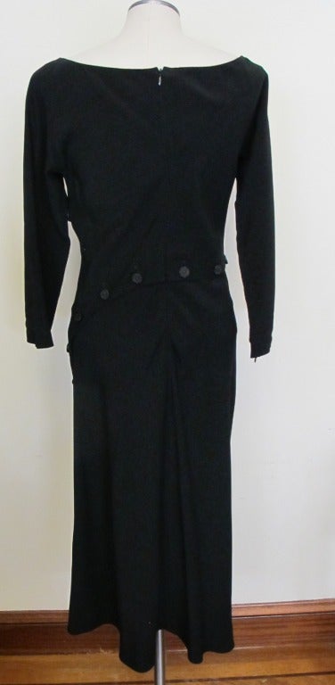 Iconic Alexander McQueen Black Dress For Sale 4