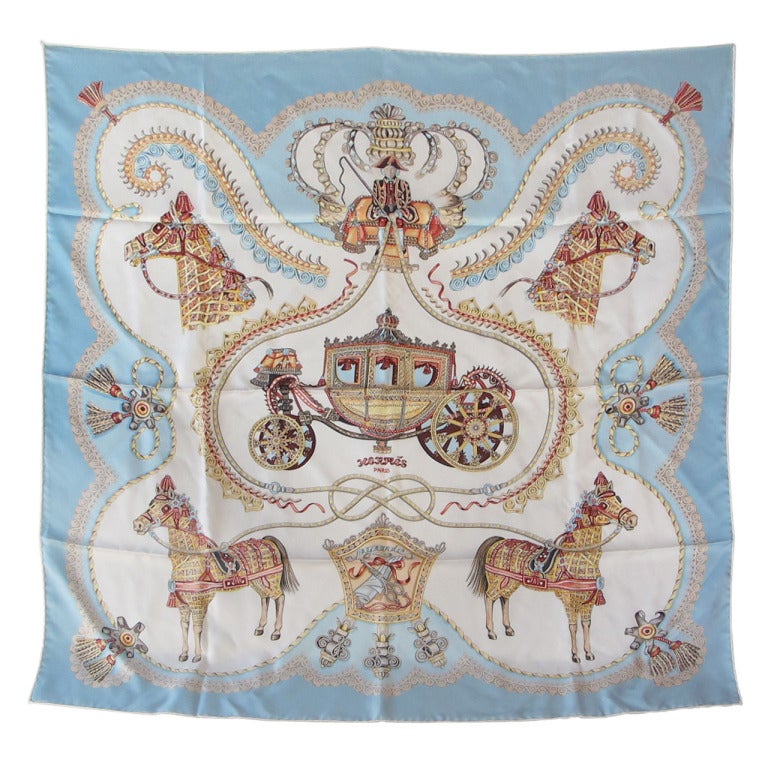 Hermes Carre Paperoles Scarf