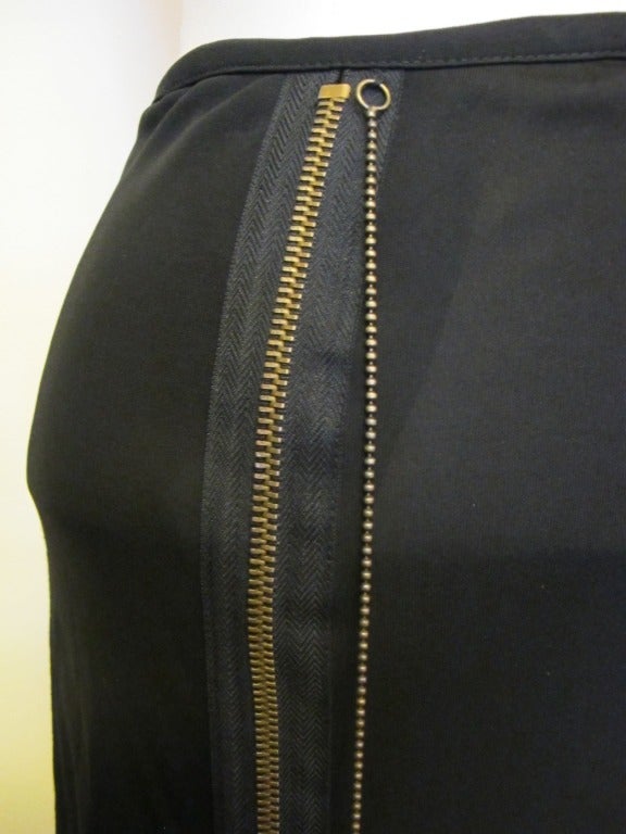 Jean Paul Gaultier Zipper and Ball Bearing Skirt For Sale 3