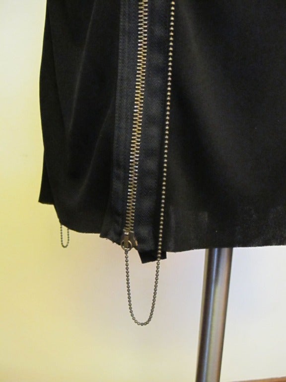 Jean Paul Gaultier Zipper and Ball Bearing Skirt For Sale 4