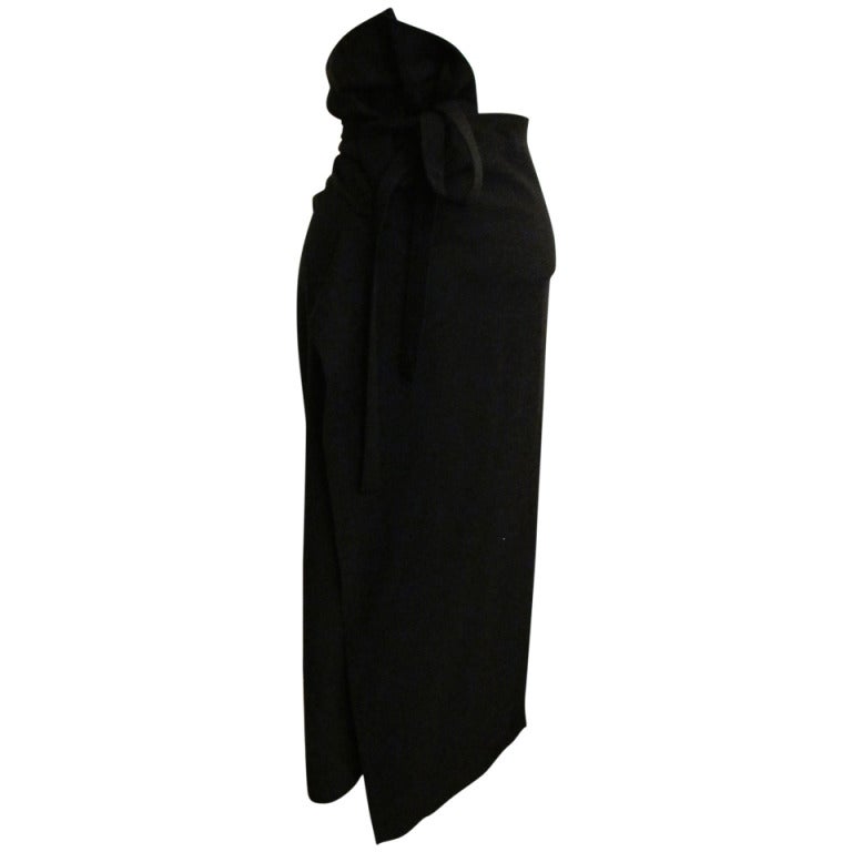 Jean Paul Gaultier Long Wraparound Skirt For Sale