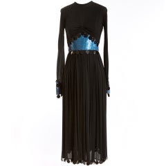 Late 1970's/Early 1980's Geoffrey Beene Evening Dress