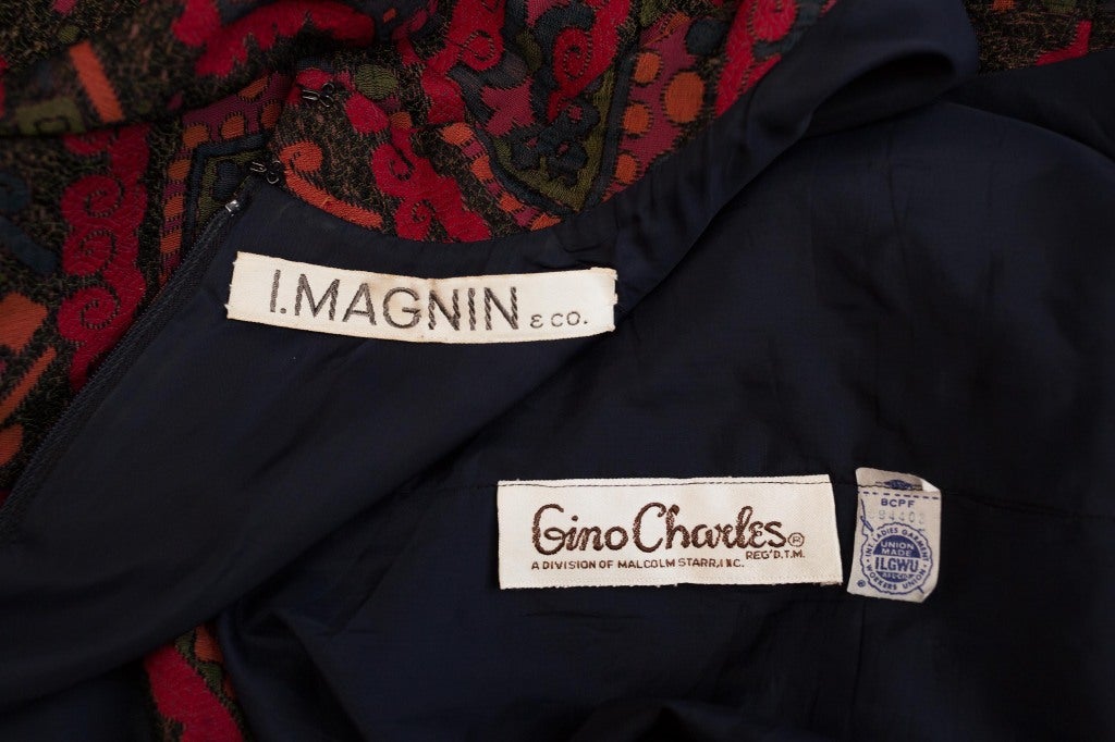 Mid 60'/Early 70's Gino Charles Division of Malcolm Starr Dress In Excellent Condition For Sale In San Francisco, CA