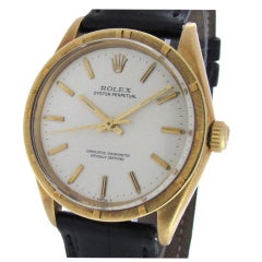 ROLEX Yellow Gold Oyster Perpetual Ref 1007