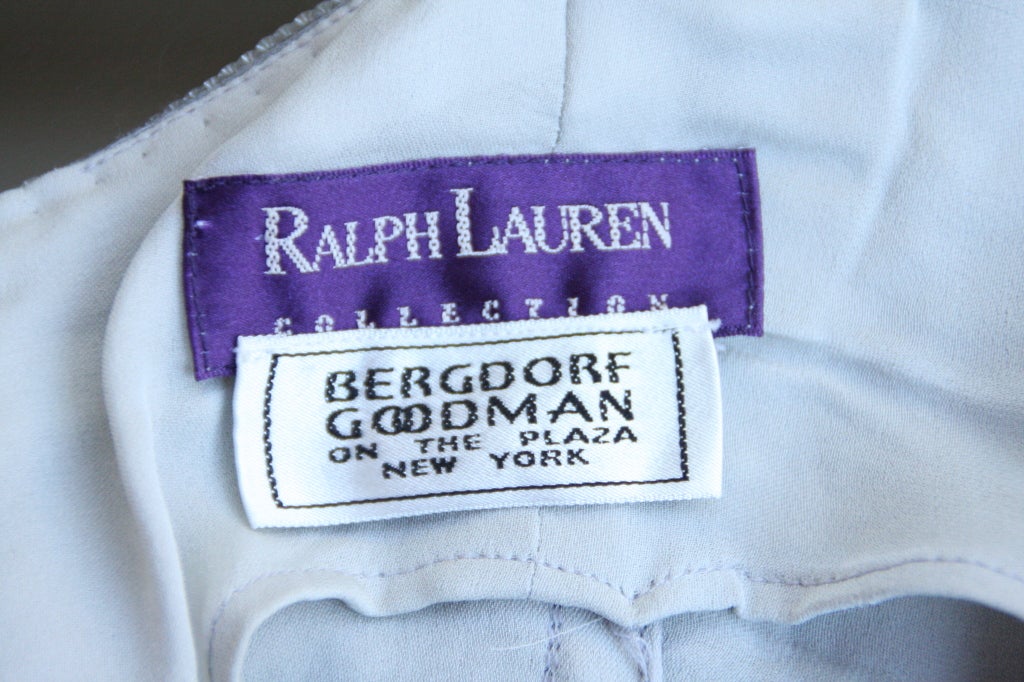 Women's 1996/7 Ralph Lauren Purple Label Sequin Tank Gown