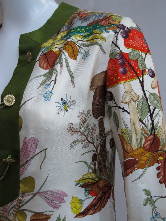 Women's 1970s Gucci Accornero Silk Tunic Dress