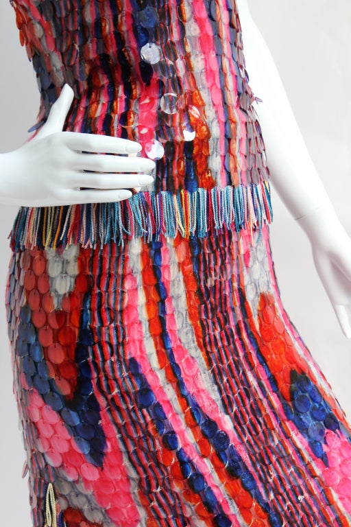 Missoni Multicolored Paillette Halter Top & Skirt Ensemble 2