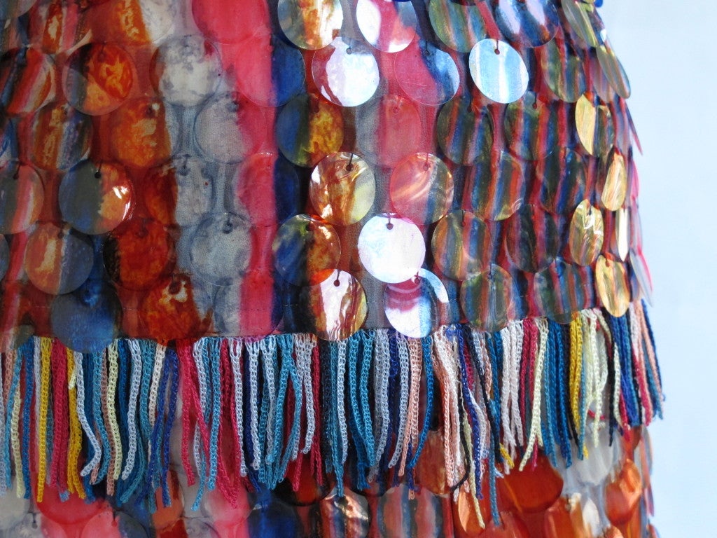 Missoni Multicolored Paillette Halter Top & Skirt Ensemble 4