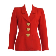 Vintage Yves Saint Laurent Rive Gauche Jacke