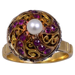 INDIAN Courtesan RING